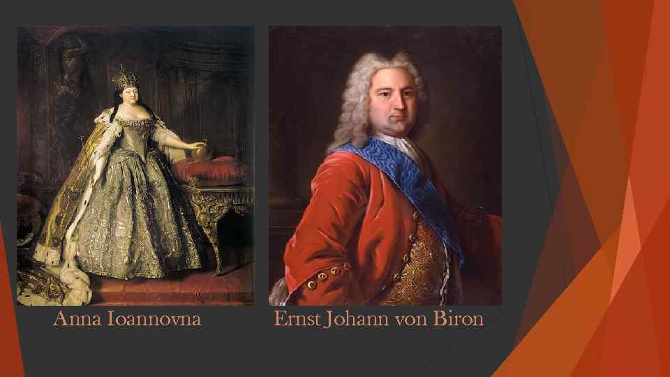 Anna Ioannovna Ernst Johann von Biron 