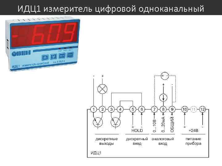 ИДЦ 1 измеритель цифровой одноканальный 