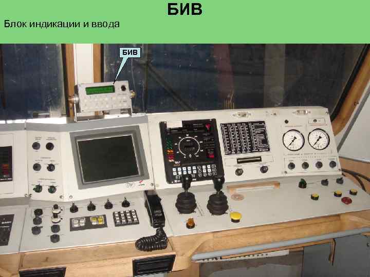 БИВ Блок индикации и ввода БИВ 