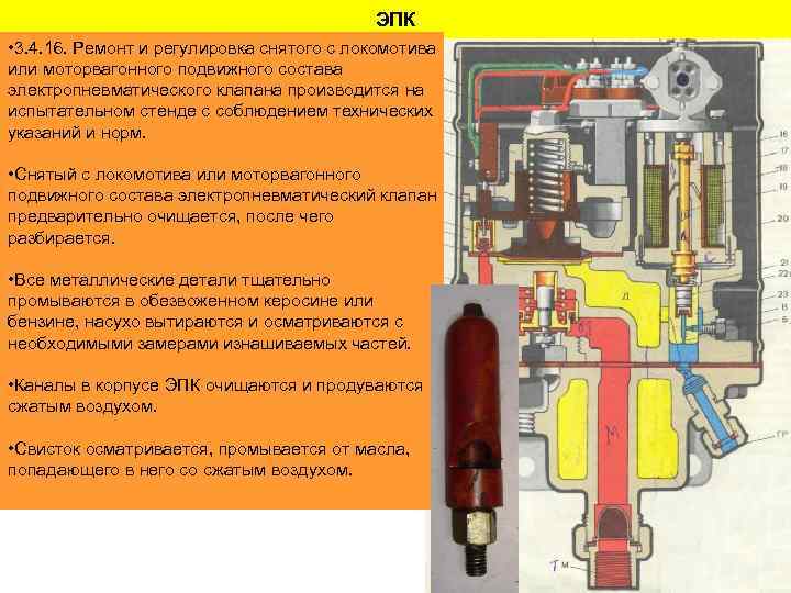 Клапан электропневматический эпк 93