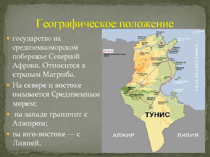 Проект страны мира 2 класс окружающий мир тунис