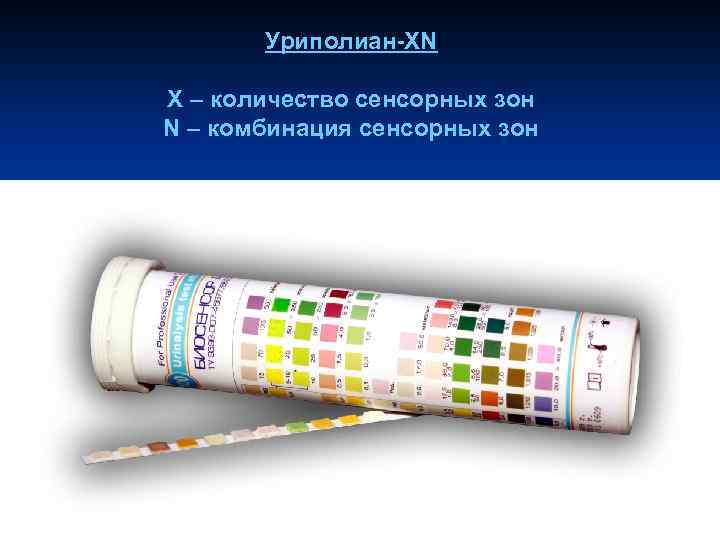 Уриполиан-XN X – количество сенсорных зон N – комбинация сенсорных зон 