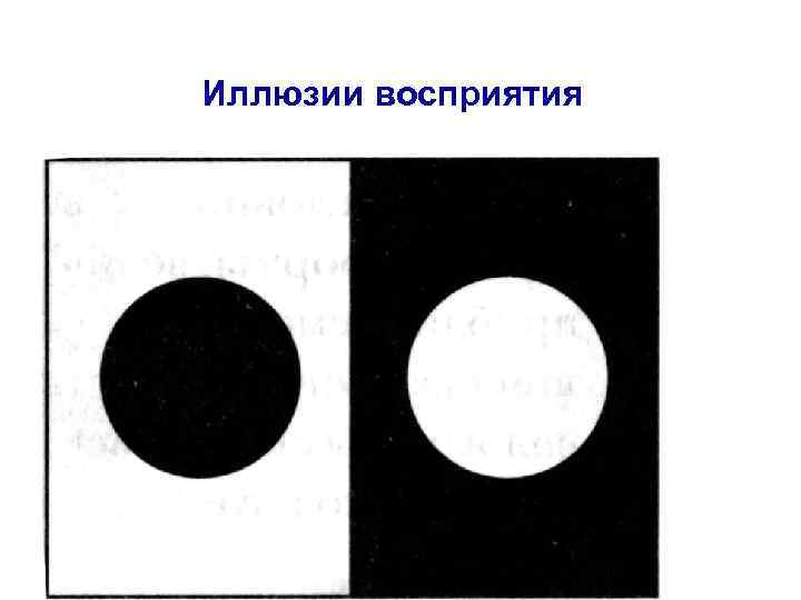 Иллюзии восприятия 