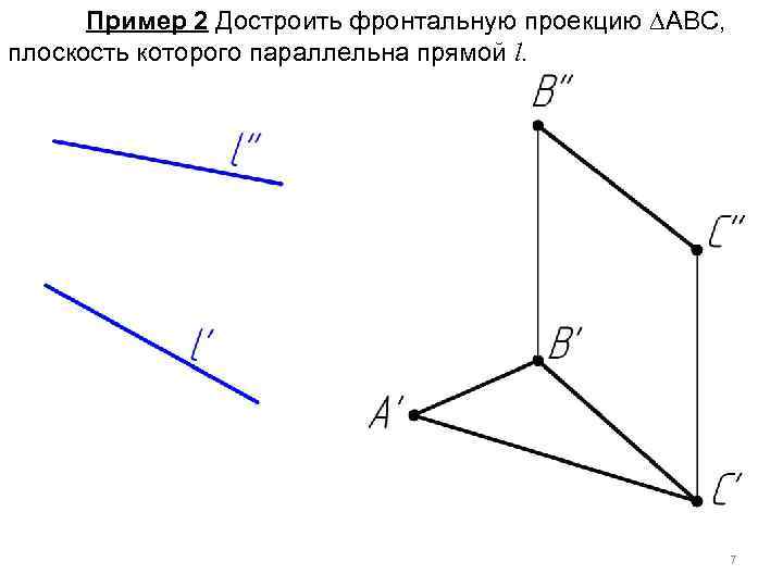 Плоскость показано на рисунке