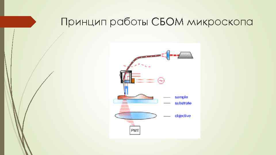 Принцип работы СБОМ микроскопа 