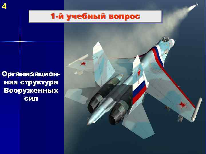 4 1 -й учебный вопрос Организационная структура Вооруженных сил 