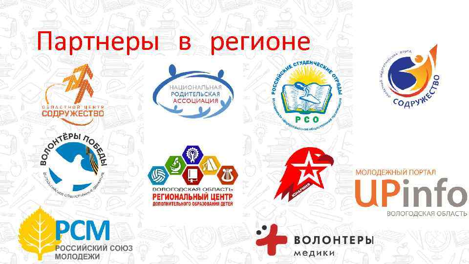 Партнеры в регионе 