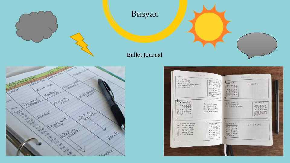 Визуал Bullet Journal 
