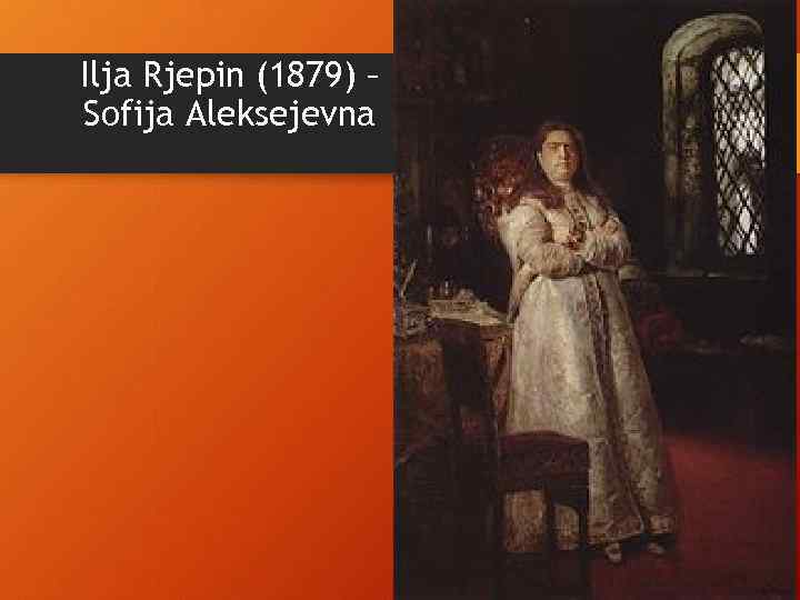 Ilja Rjepin (1879) – Sofija Aleksejevna 