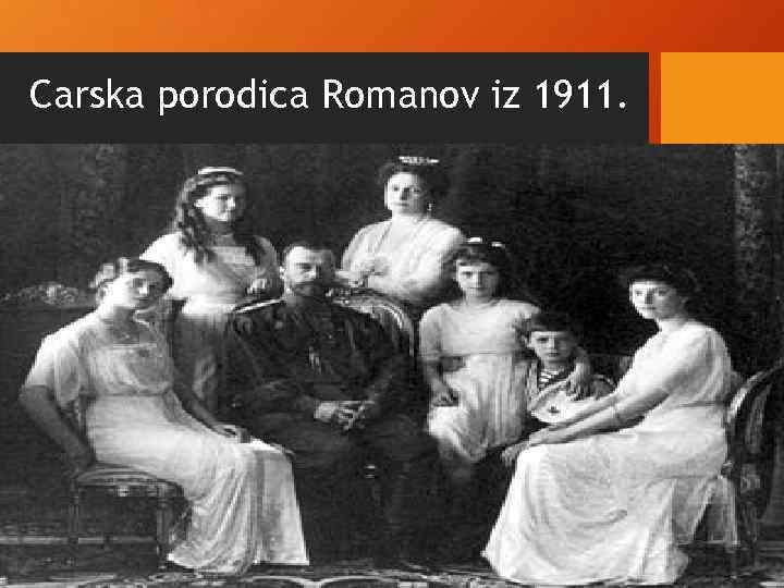 Carska porodica Romanov iz 1911. 