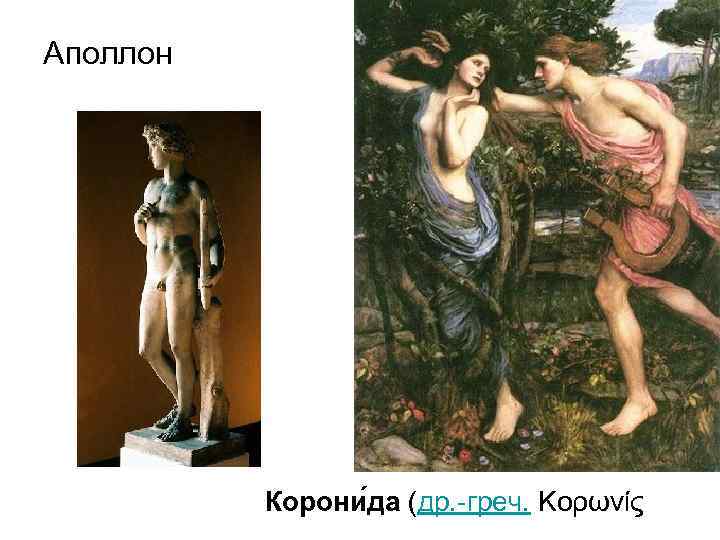 Аполлон Корони да (др. греч. Κορωνίς 