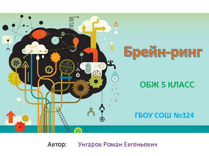 Брейн-ринг ОБЖ 5 КЛАСС ГБОУ СОШ № 324 Автор: Унгаров Роман Евгеньевич 