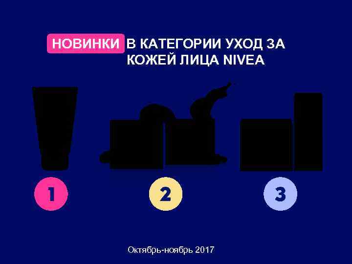 НОВИНКИ В КАТЕГОРИИ УХОД ЗА КОЖЕЙ ЛИЦА NIVEA Октябрь-ноябрь 2017 