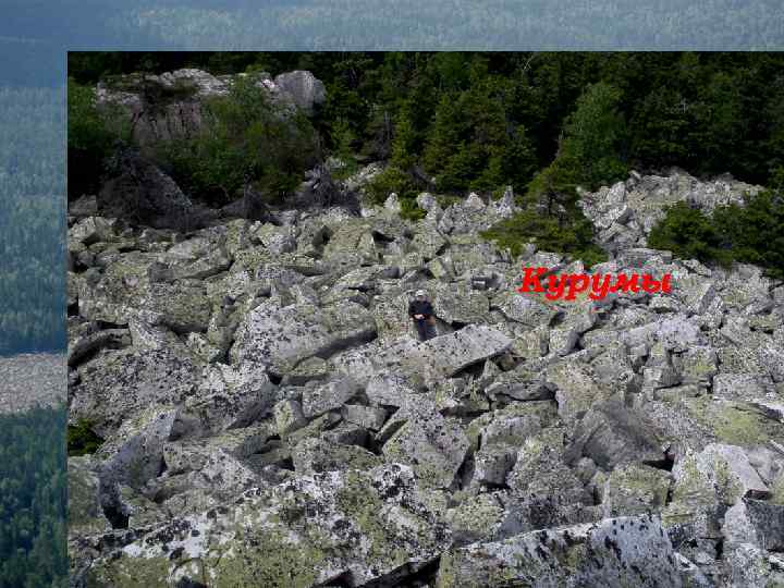 Каменные реки (хр. Таганай, Двуглавая) Курумы 