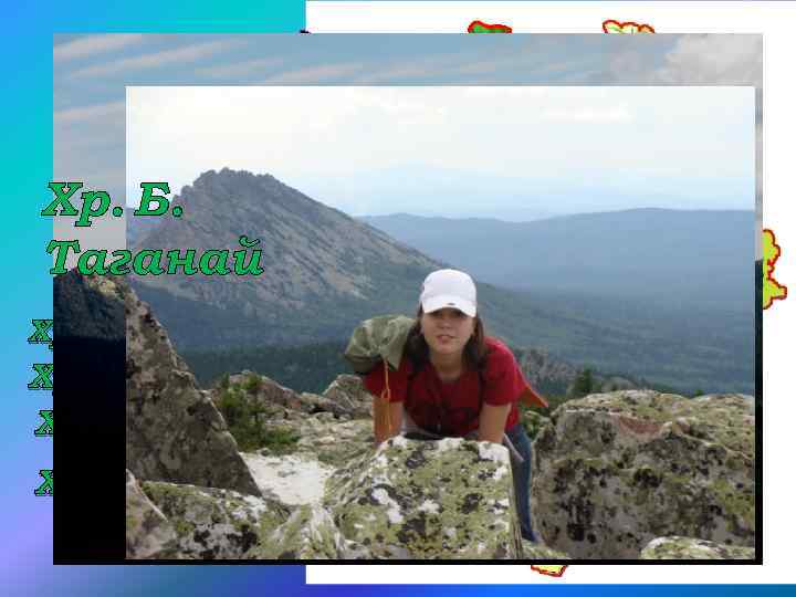 Зона западных предгорий Хр. Б. Таганай Хр. Нургуш Хр. Зигальга Хр. Москаль Хр. Уреньга