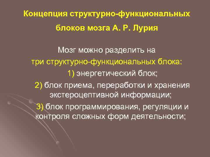 Блок приема переработки и хранения экстероцептивной информации презентация