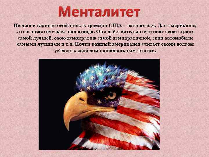 Особенности сша. Менталитет Америки. Особенности американского менталитета. США менталитет кратко.