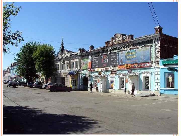 Торговые дома А. Н. Бухарина (фото конца 19 в. , т. к. заканчивается строительство,