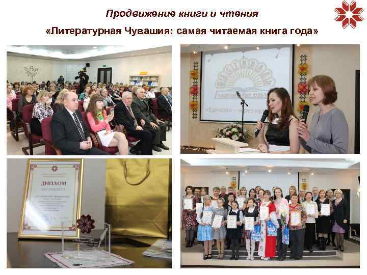 Продвижение книги и чтения «Литературная Чувашия: самая читаемая книга года» 