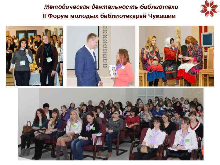 Методическая деятельность библиотеки II Форум молодых библиотекарей Чувашии 
