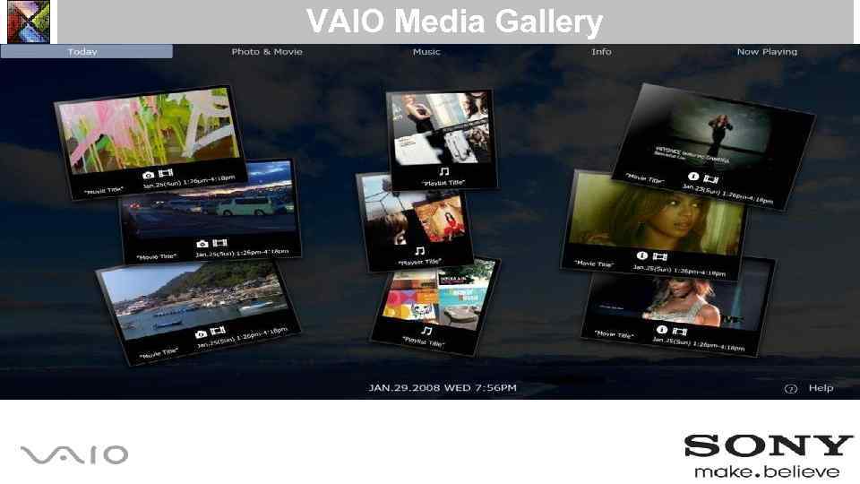 VAIO Media Gallery 