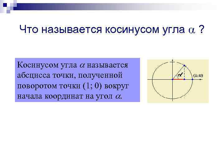 Координаты точки полученной поворотом точки