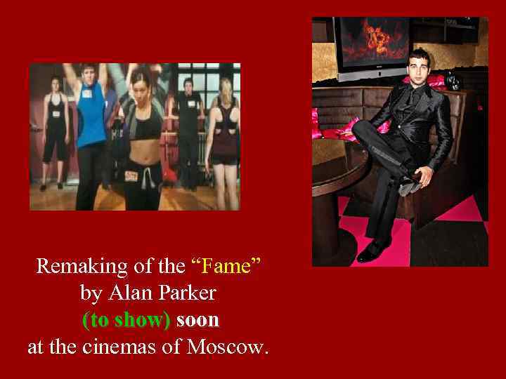 Remaking of the “Fame” by Alan Parker (to show) soon at the cinemas of