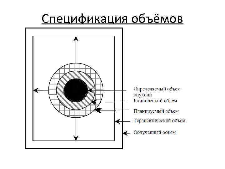 Спецификация объёмов 