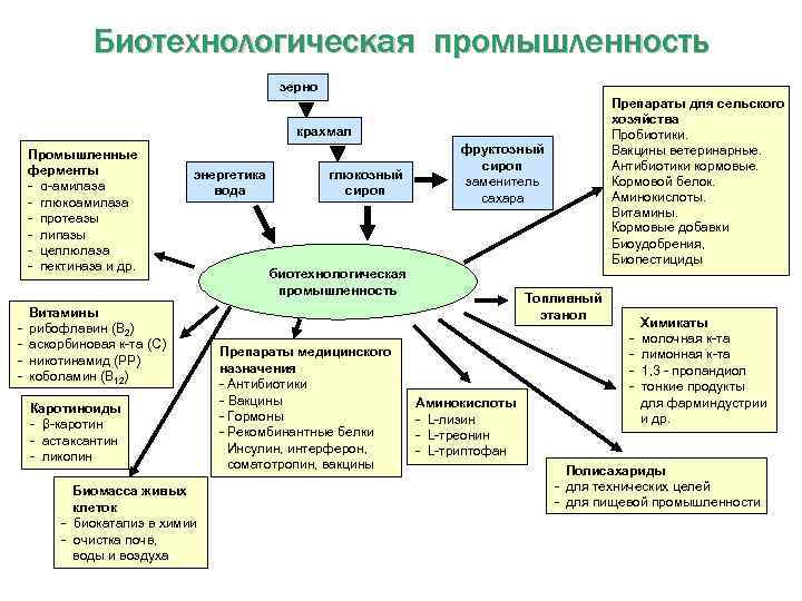 Схемы переработки сельскохозяйственной продукции с учетом качества сырья