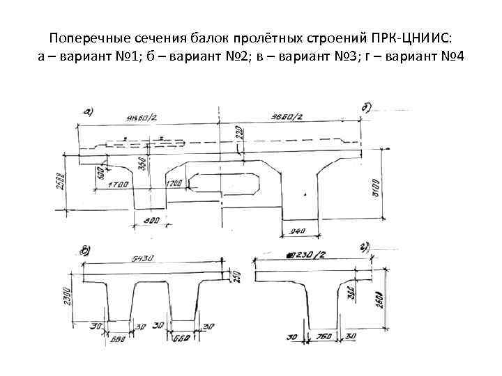 Схема поперечного сечения