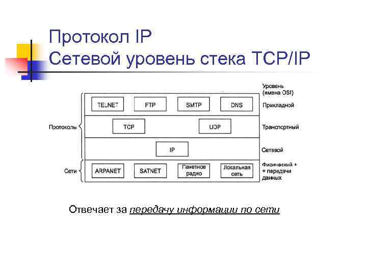 Основной стек. Стек протоколов TCP IP сетевой протокол. Сетевые протоколы которые входят в IP И TCP. Сетевой уровень стека TCP/IP. Назначение уровня сетевого интерфейса стека TCP/IP..