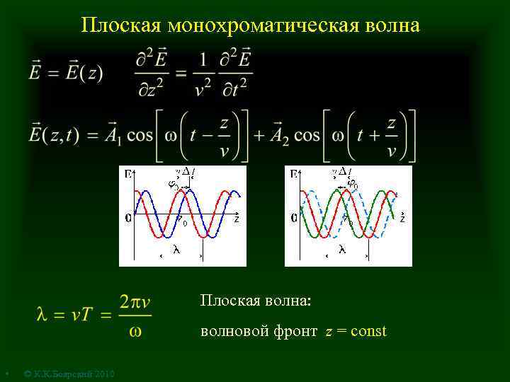 Волновое уравнение разностная схема