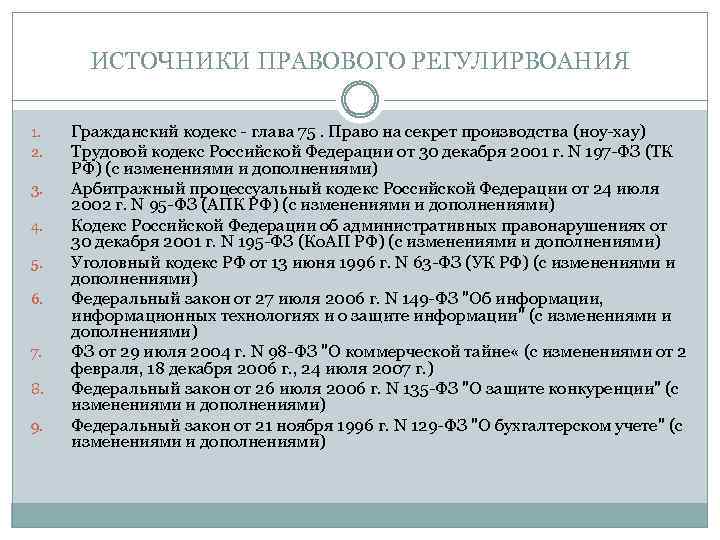 Источники правовой информации