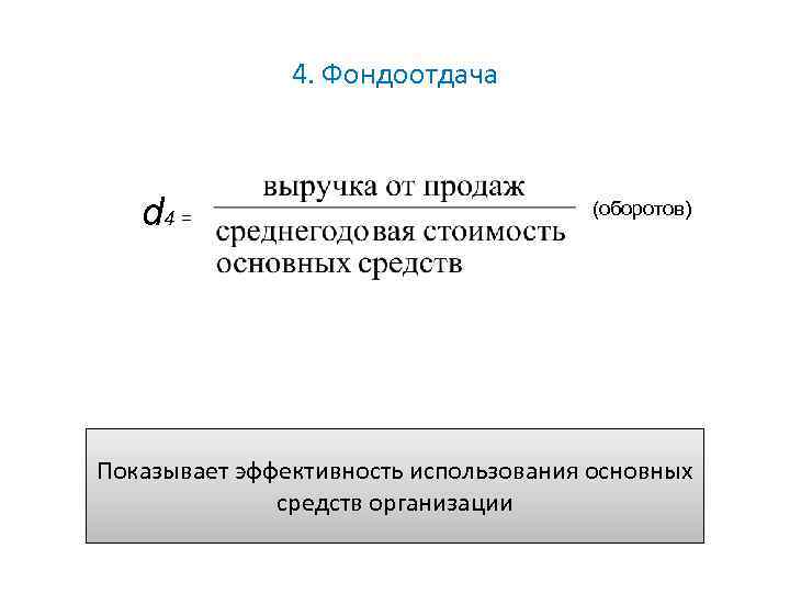 Коэффициент фондоемкости оборотных средств