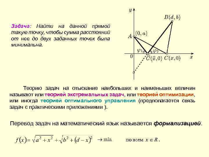 Даны минимальные. Сумма расстояний от точки. Задачи на нахождение расстояния от точки до точки. Задачи на нахождение от точки до прямой. Минимальная сумма расстояний от двух точек до прямой.