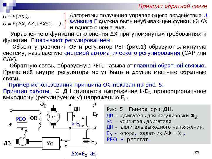 Принцип обратной связи. Принцип управления по обратной связи. Местная Обратная связь. Алгоритм получения обратной функции. Усилитель промежуточной частоты принцип работы.