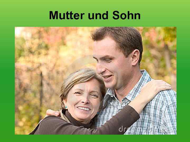 Mutter und Sohn 