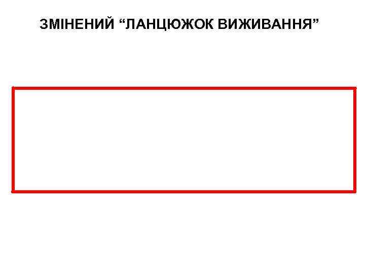 ЗМІНЕНИЙ “ЛАНЦЮЖОК ВИЖИВАННЯ” 