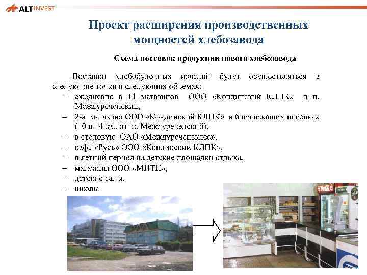 Проект расширения производственных мощностей хлебозавода [9] 