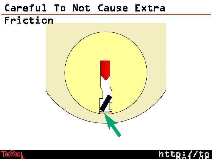 Careful To Not Cause Extra Friction http: //to 