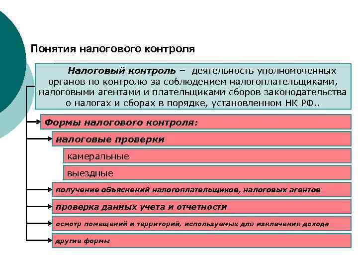 Концепция системы планирования выездных налоговых проверок презентация