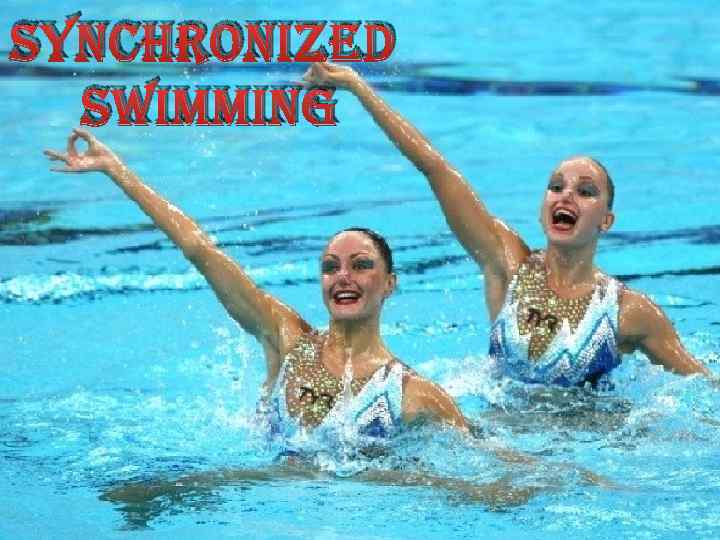synchronized swimming 