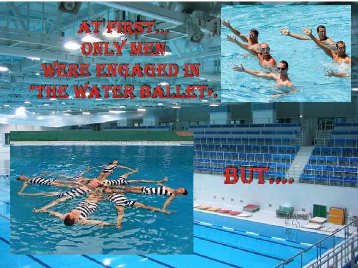 at first… only men were engaged in 