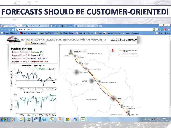 FORECASTS SHOULD BE CUSTOMER-ORIENTED! 