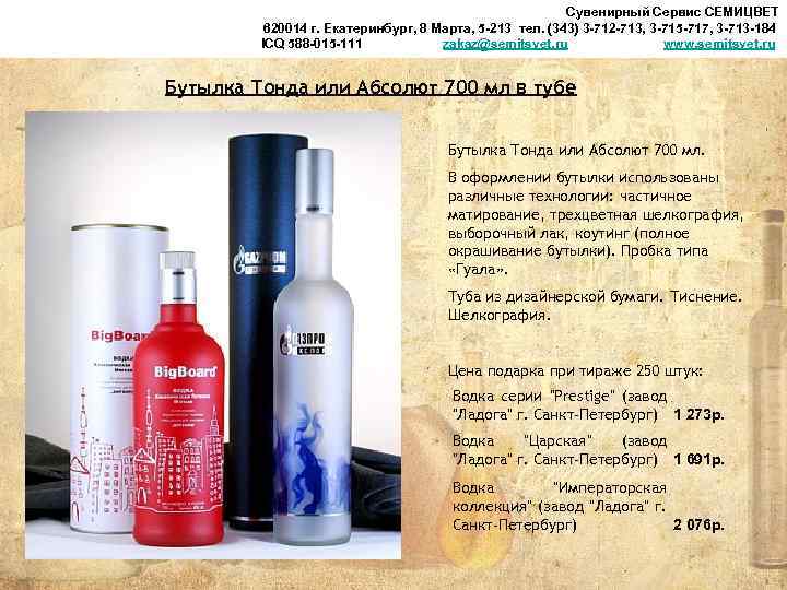 Сувенирный Сервис СЕМИЦВЕТ 620014 г. Екатеринбург, 8 Марта, 5 -213 тел. (343) 3 -712