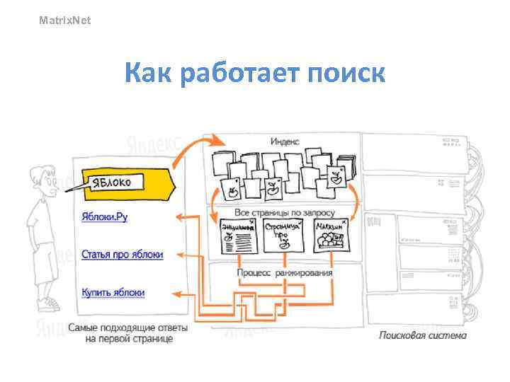 Matrix. Net Как работает поиск 