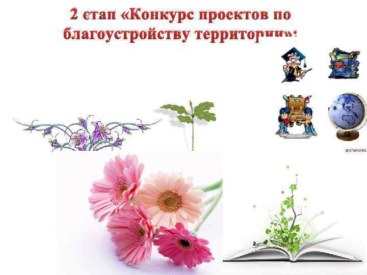 2 этап «Конкурс проектов по благоустройству территории» : 