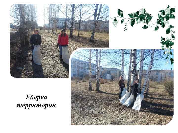 Уборка территории 