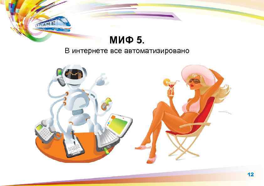 МИФ 5. В интернете все автоматизировано 12 