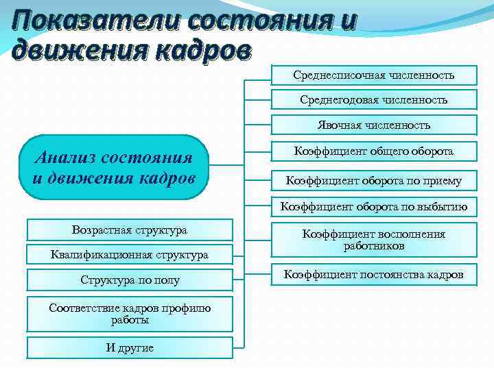 Движение кадров это. Показатели состояния и движения кадров. Коэффициент движения кадров.